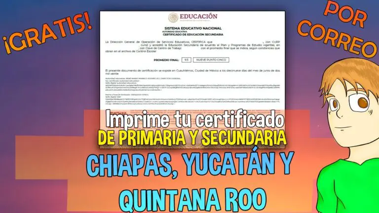 Obtén tu certificado de secundaria en Chiapas de forma rápida y sencilla.