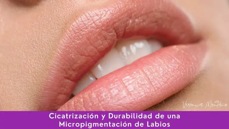 Acelera la cicatrización en micropigmentación de labios